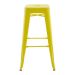 Conjunto com 4 Banquetas Iron I Amarelo