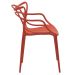 Conjunto com 4 Cadeiras Allegra Laranja