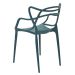 Conjunto com 4 Cadeiras Allegra Verde Petróleo