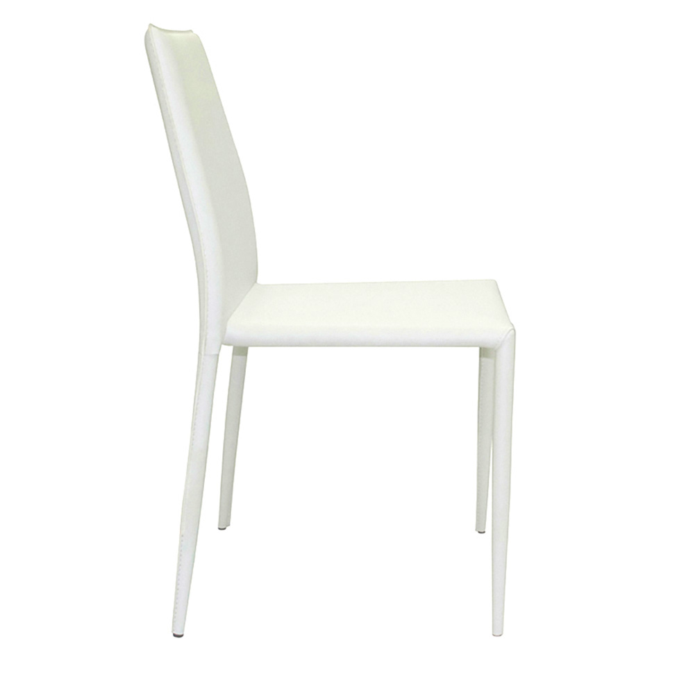Conjunto com 4 Cadeiras Amanda I Branco