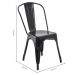 Conjunto com 4 Cadeiras Iron I Preto