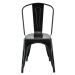 Conjunto com 4 Cadeiras Iron I Preto