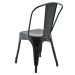 Conjunto com 4 Cadeiras Iron I Preto