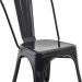 Conjunto com 4 Cadeiras Iron I Preto