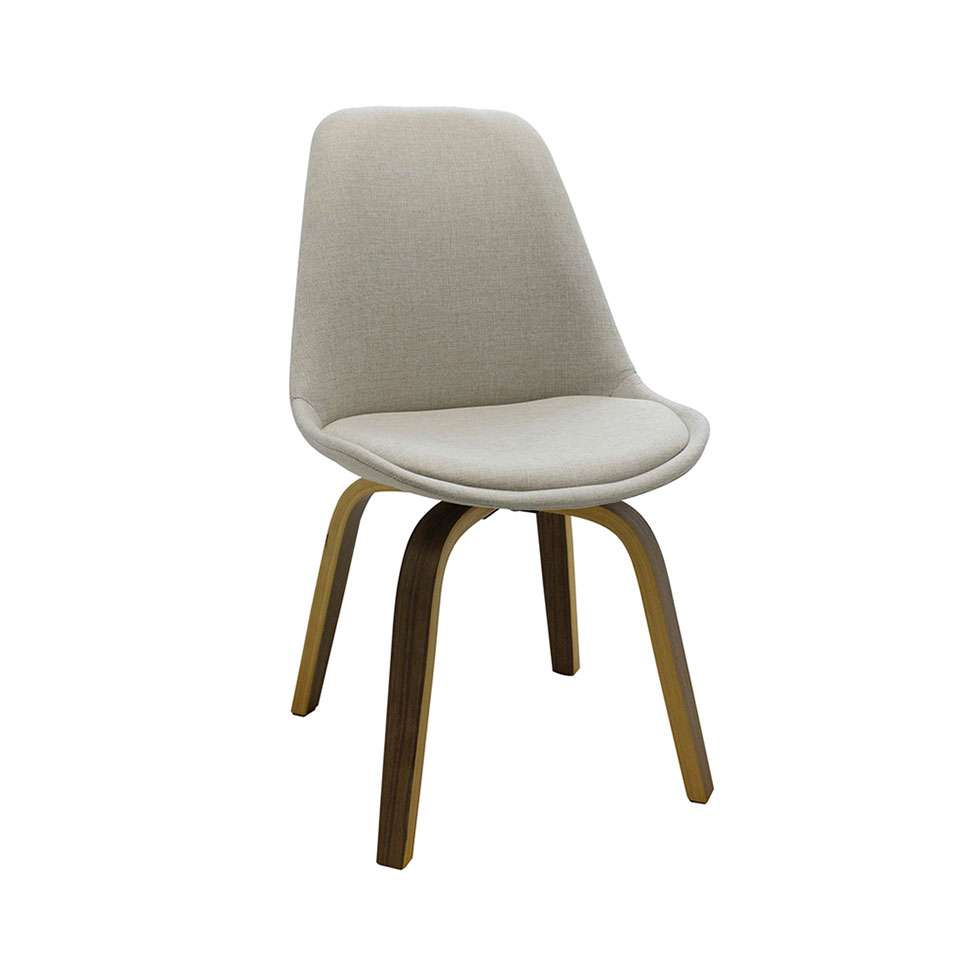 Conjunto com 4 Cadeiras Lis Cru