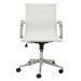 Conjunto com 4 Cadeiras de Escritório Sevilha II Branco