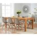 Conjunto com 4 Cadeiras de Jantar Eiffel Cinza