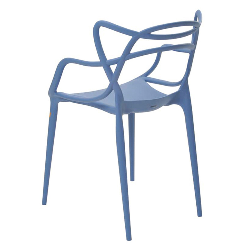 Conjunto com 6 Cadeiras Allegra Azul