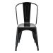 Conjunto com 6 Cadeiras Iron Preto