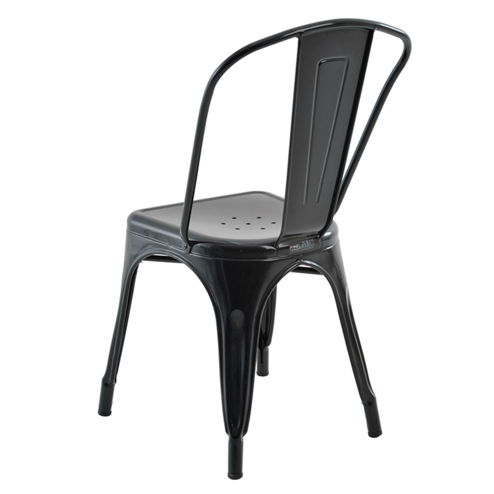 Conjunto com 6 Cadeiras Iron Preto