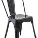 Conjunto com 6 Cadeiras Iron Preto