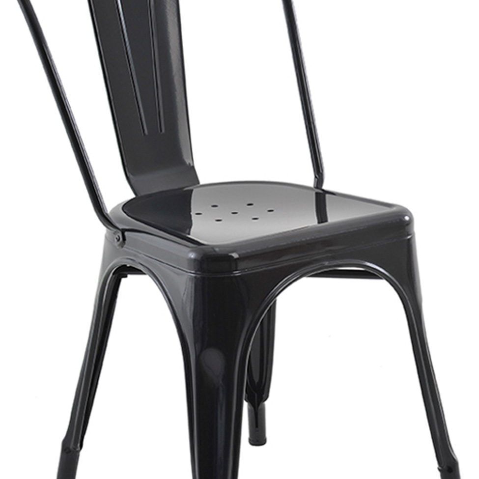 Conjunto com 6 Cadeiras Iron Preto