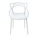 Conjunto de 2 Cadeiras Allegra Branco