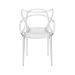 Conjunto de 2 Cadeiras Allegra Incolor