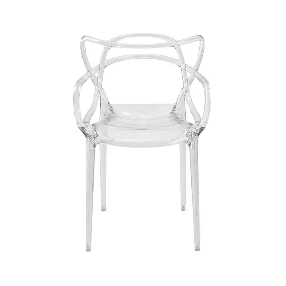 Conjunto de 2 Cadeiras Allegra Incolor