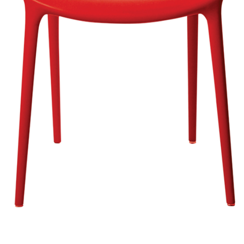 Conjunto de 2 Cadeiras Allegra Vermelha