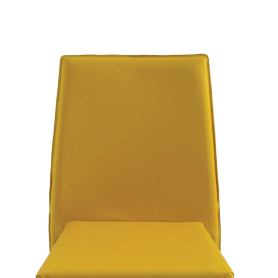 Conjunto de 2 Cadeiras Amanda Amarela