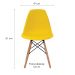 Conjunto de 2 Cadeiras Eiffel Amarela