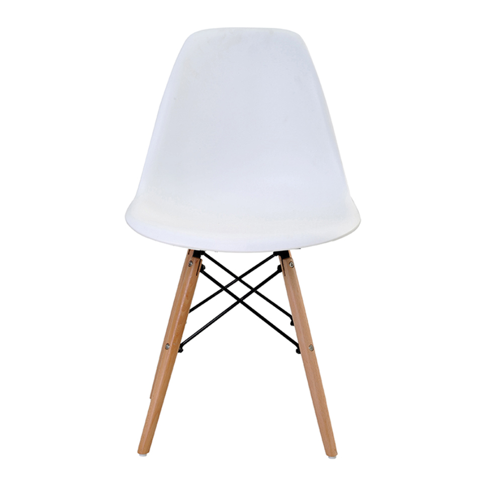 Conjunto de 2 Cadeiras Eiffel Branca