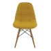 Conjunto de 2 Cadeiras Eiffel Estofada Amarela