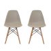 Conjunto de 2 Cadeiras Eiffel Nude