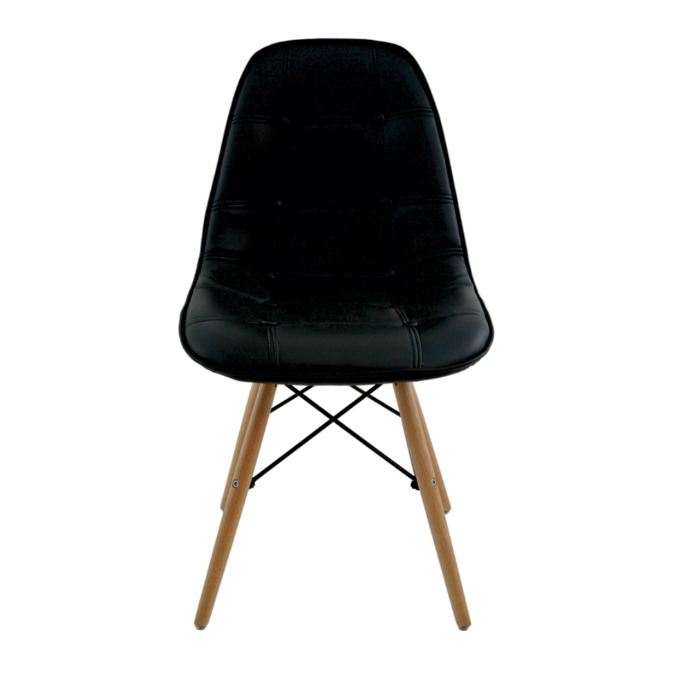 Conjunto de 2 Cadeiras Eiffel Preto