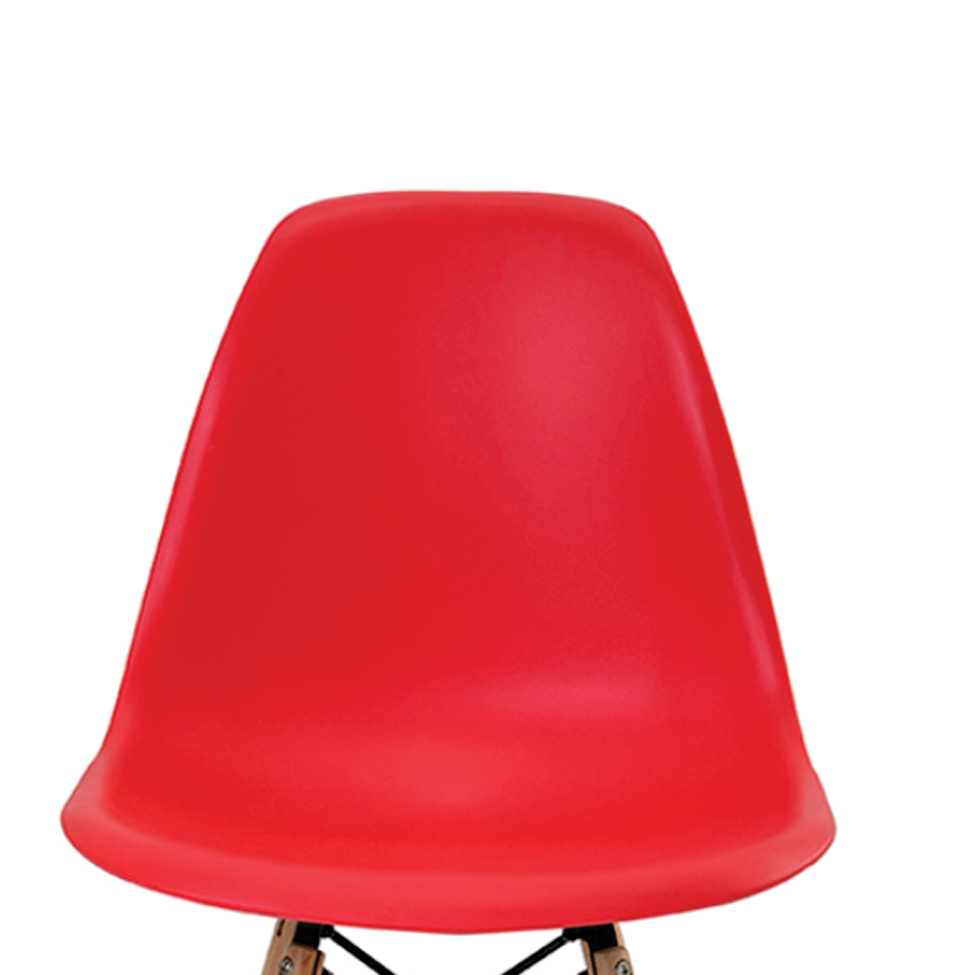 Conjunto de 2 Cadeiras Eiffel Vermelha