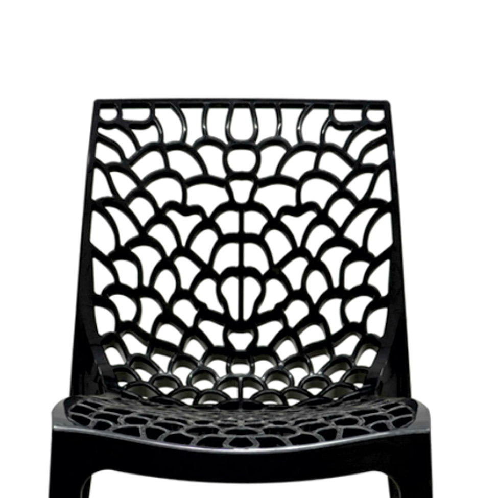 Conjunto de 2 Cadeiras Gruv Preta
