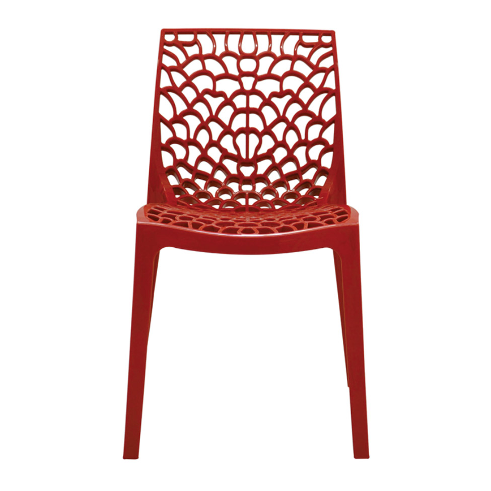 Conjunto de 2 Cadeiras Gruv Vermelha