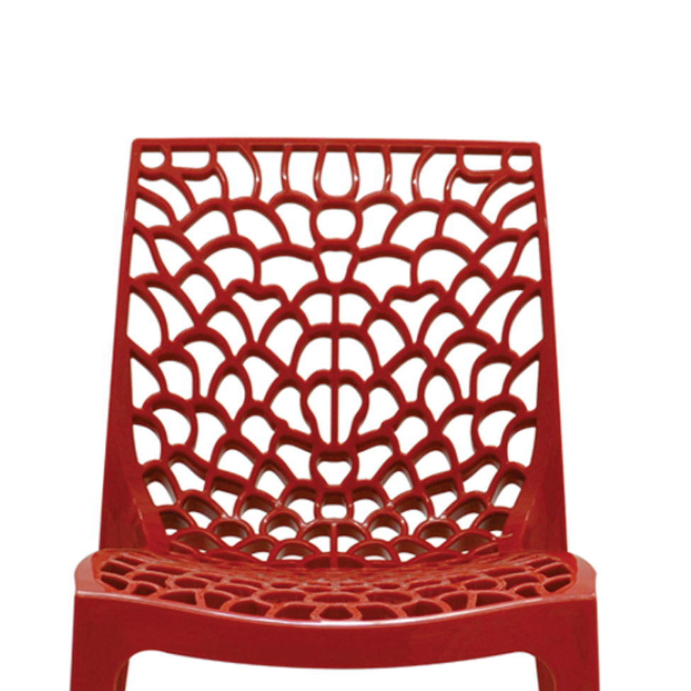 Conjunto de 2 Cadeiras Gruv Vermelha