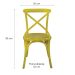 Conjunto de 2 Cadeiras Katrina Amarela