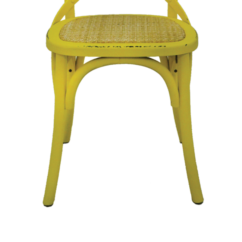 Conjunto de 2 Cadeiras Katrina Amarela