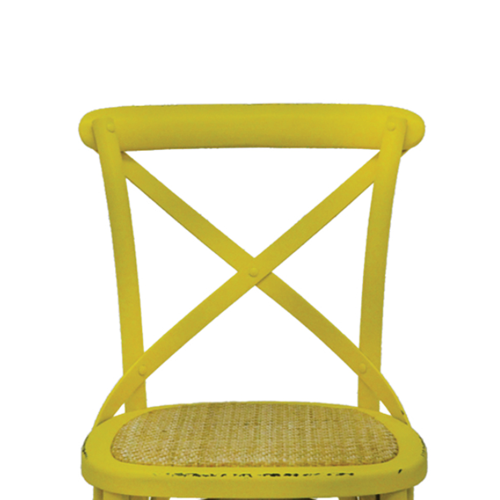 Conjunto de 2 Cadeiras Katrina Amarela