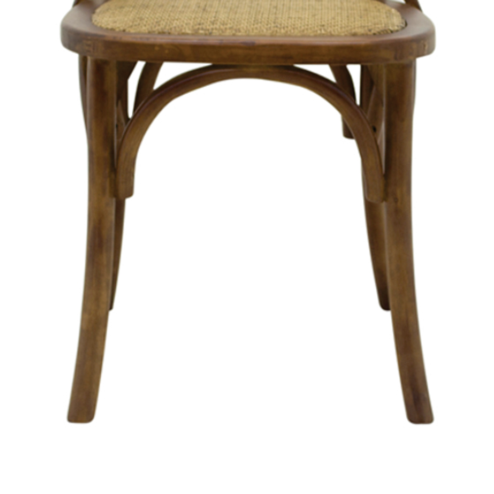 Conjunto de 2 Cadeiras Katrina Marrom Escuro