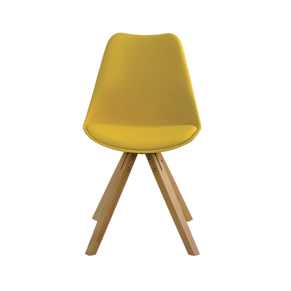 Conjunto de 2 Cadeiras Ligia Amarela