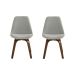 Conjunto de 2 Cadeiras Lis Bege