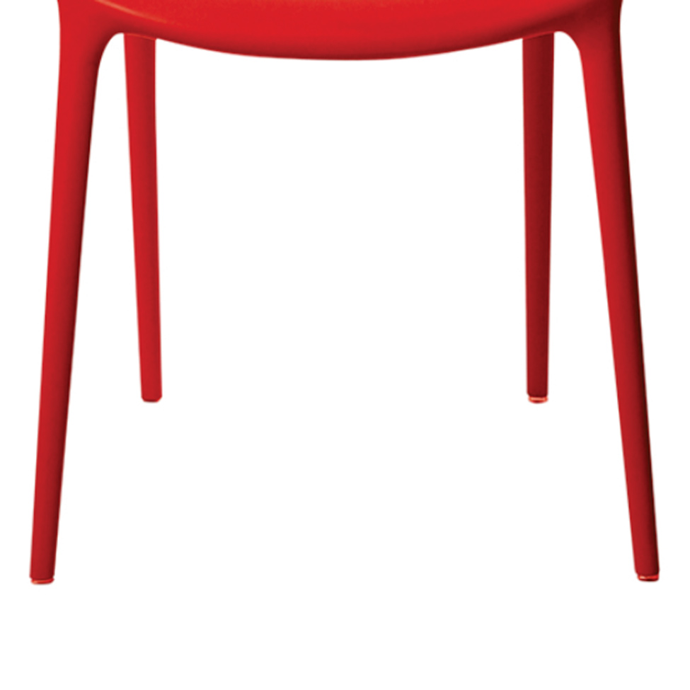 Conjunto de 4 Cadeiras Allegra Vermelha