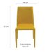 Conjunto de 4 Cadeiras Amanda Amarela