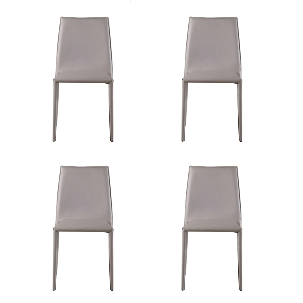 Conjunto de 4 Cadeiras Amanda Nude