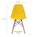 Conjunto de 4 Cadeiras Eiffel Amarela
