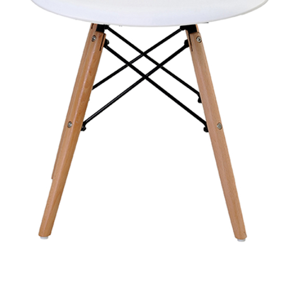 Conjunto de 4 Cadeiras Eiffel Branca