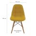 Conjunto de 4 Cadeiras Eiffel Estofada Amarela