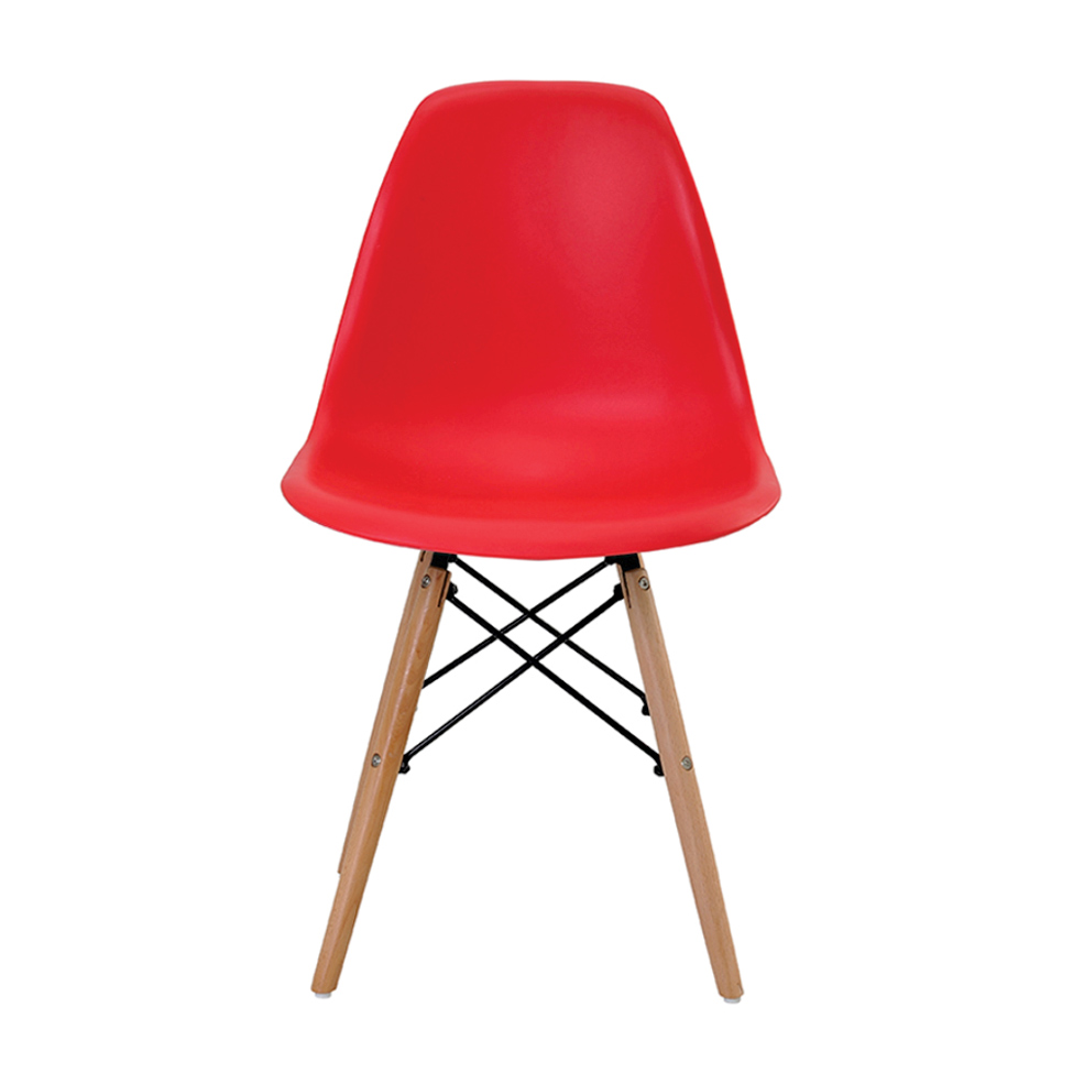 Conjunto de 4 Cadeiras Eiffel Vermelha