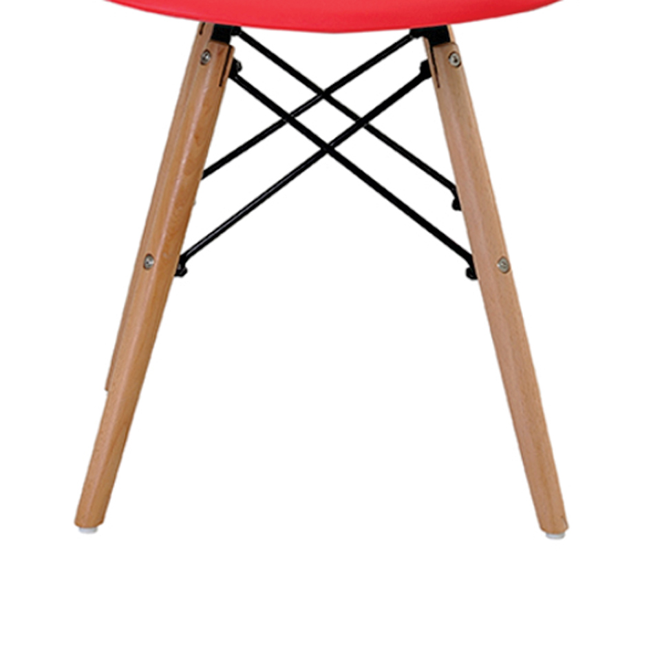 Conjunto de 4 Cadeiras Eiffel Vermelha