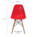 Conjunto de 4 Cadeiras Eiffel Vermelha