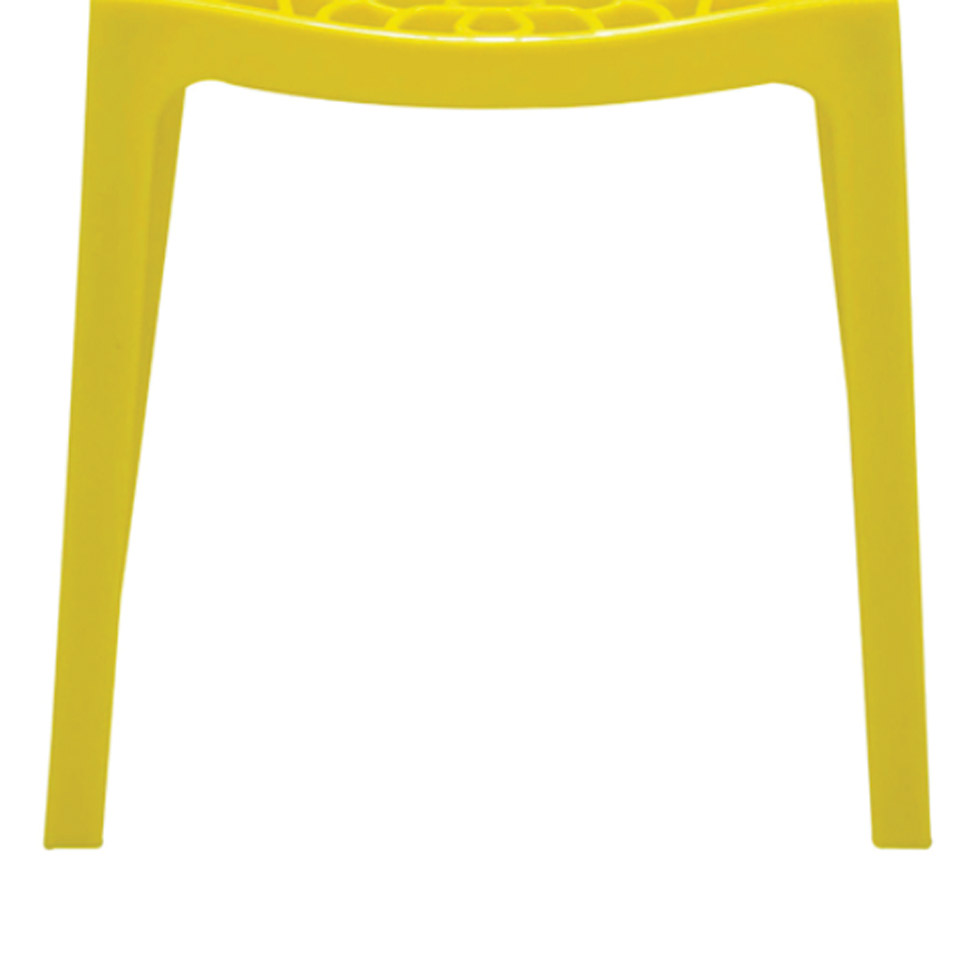 Conjunto de 4 Cadeiras Gruv Amarela