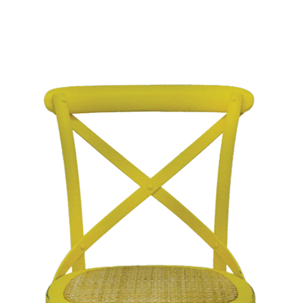 Conjunto de 4 Cadeiras Katrina Amarela