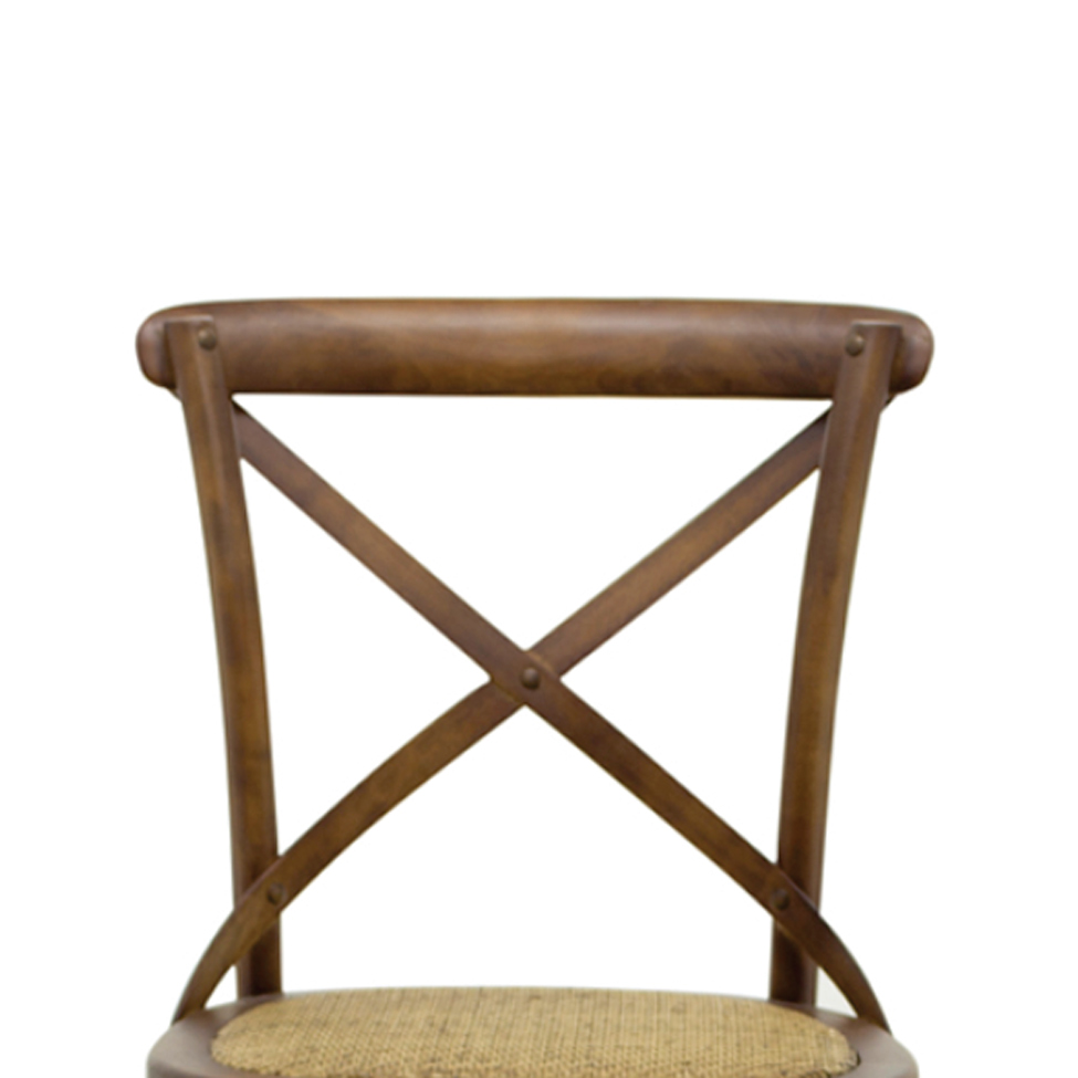 Conjunto de 4 Cadeiras Katrina Marrom Escuro