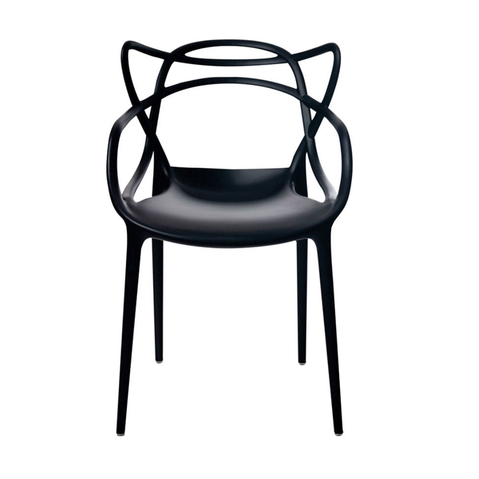 Conjunto de 6 Cadeiras Allegra Preta