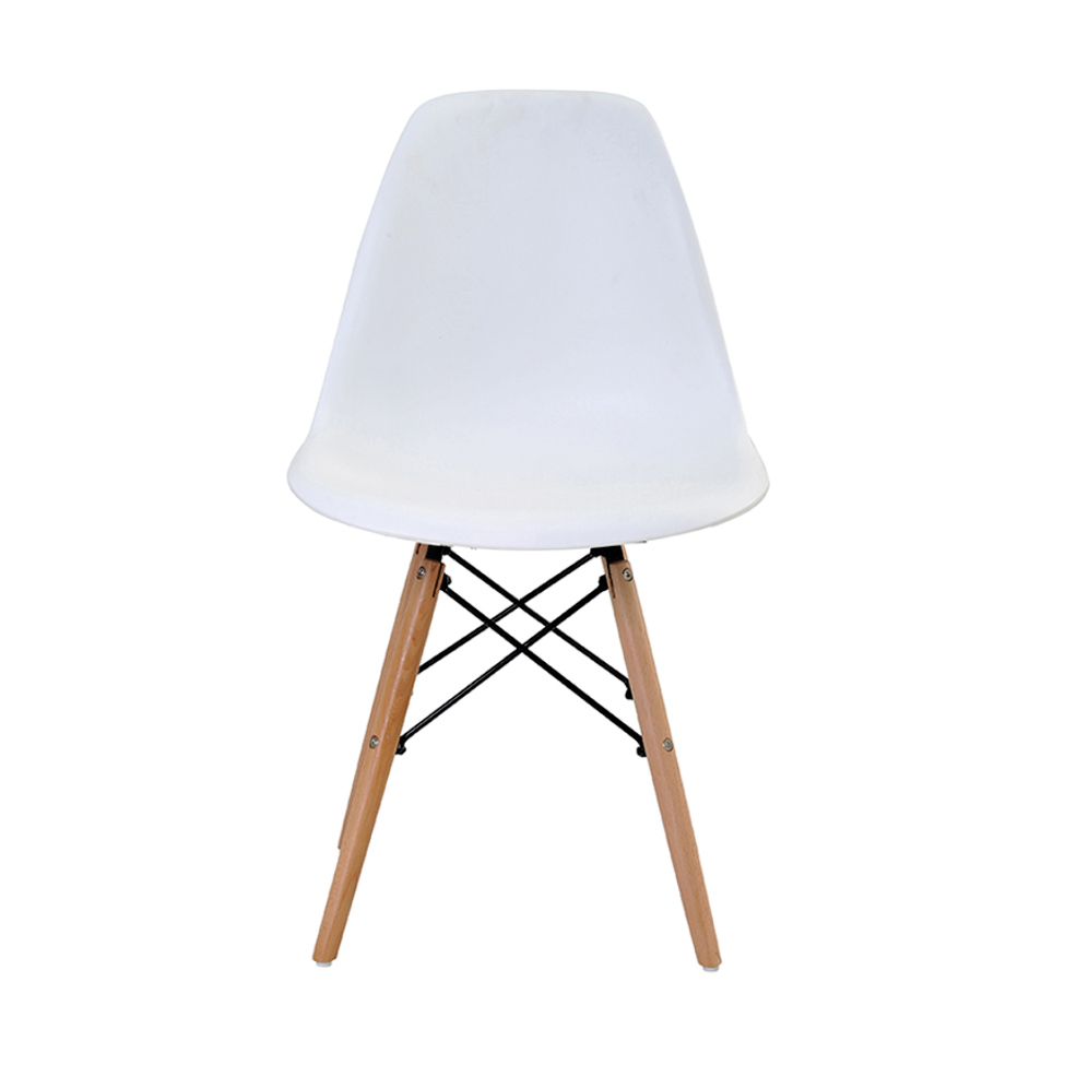 Conjunto de 6 Cadeiras Eiffel Branca